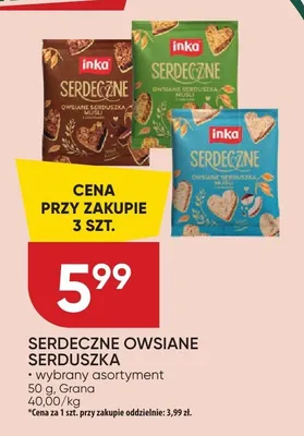 Serdeczne owsiane serduszka promocja w Chata Polska