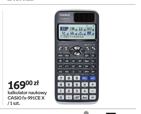 Kalkulator naukowy CASIO fx-991CE X promocja w Empik