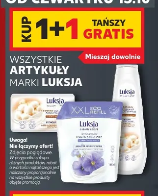 Artykuły marki Luksja promocja w Kaufland