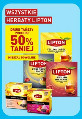 Herbaty Lipton promocja w Aldi