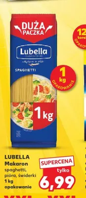 Makaron spaghetti Lubella promocja w Kaufland