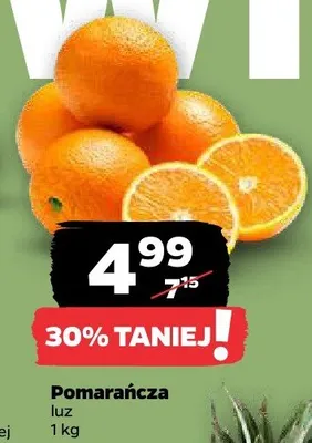 Pomarańcza luz promocja w Netto
