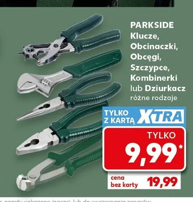 Klucze Parkside promocja w Kaufland
