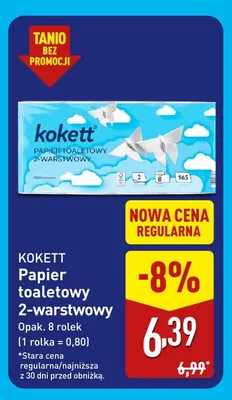 Papier toaletowy Kartika promocja w Aldi