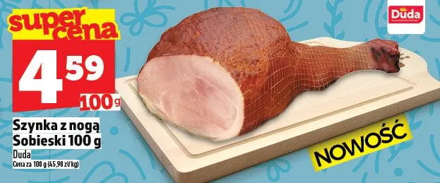 Szynka z nogą Sobieski promocja w TOPAZ