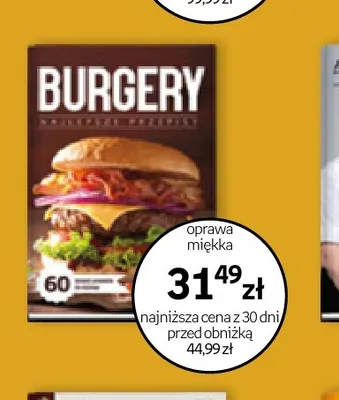 Książka Burgery promocja w Empik