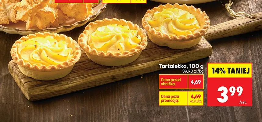 Tartaletka promocja w Biedronka