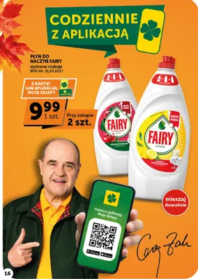 Płyn do naczyń Fairy granat promocja w ABC