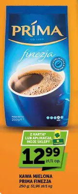 Kawa mielona Prima Finezja promocja w Groszek