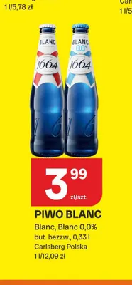 Piwo bezalkoholowe 1664 Blanc promocja w Chorten