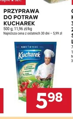 Przyprawa do potraw Kucharek promocja w Stokrotka