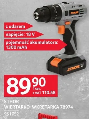 Wiertarko-wkrętarka Sthor 78974 951752 promocja w Selgros