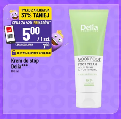 Krem do stóp Delia promocja w POLOmarket