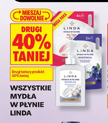 Mydło w płynie Bawełna Linda promocja w Biedronka