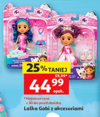 Lalka Gabi z akcesoriami promocja w Auchan