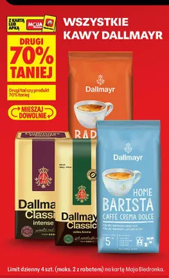 Kawa mielona Dallmayr Classic volles aroma promocja w Biedronka