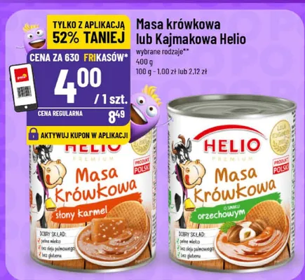 Masa krówkowa lub Kajmakowa promocja w POLOmarket