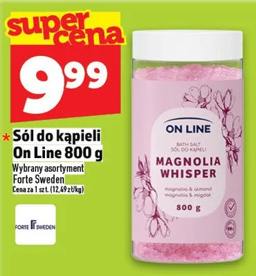 Sól do kąpieli On Line promocja w TOPAZ