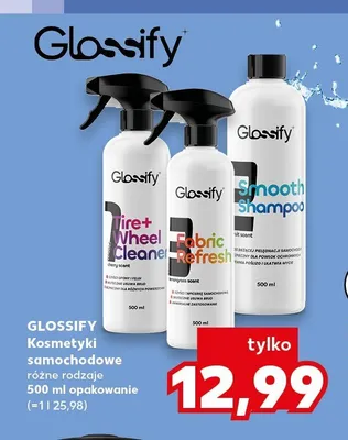 Szampon samochodowy Glossify Smooth Shampoo promocja w Kaufland