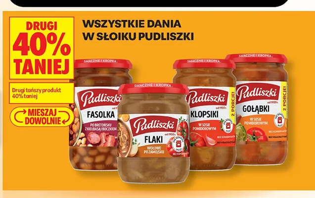 Flaki wołowe po zamojsku Pudliszki promocja w Biedronka