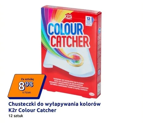 Chusteczki do wyłapywania kolorów promocja w Action