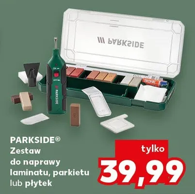 Zestaw do naprawy laminatu parkietu lub płytek promocja w Kaufland
