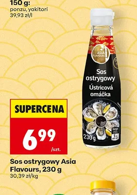 Sos ostrygowy Asia Flavours promocja w Biedronka
