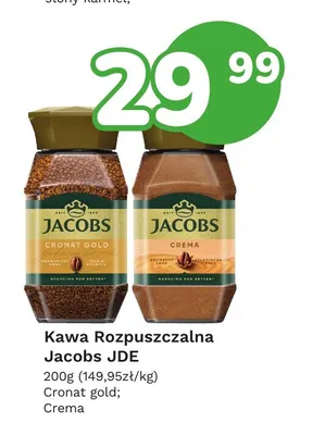 Kawa rozpuszczalna Jacobs JDE Crema promocja w Limonka