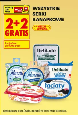 Serki kanapkowe promocja w Biedronka