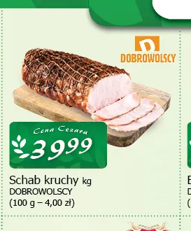 Schab kruchy Dobrowolscy promocja w CEZAR Delikatesy