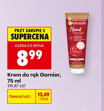 Krem do rąk Garnier promocja w Biedronka