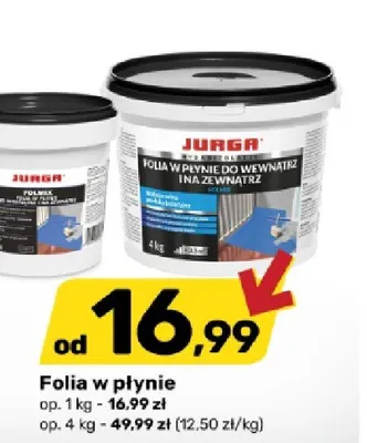 Folia w płynie Jurga 1 kg promocja w Bricomarche