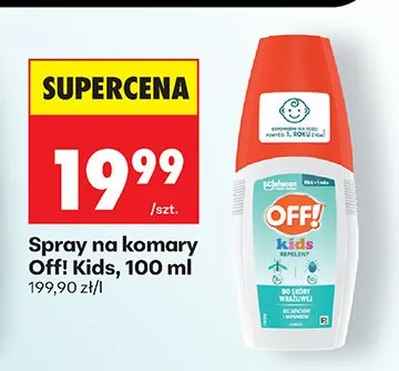 Spray na komary Kids promocja w Biedronka