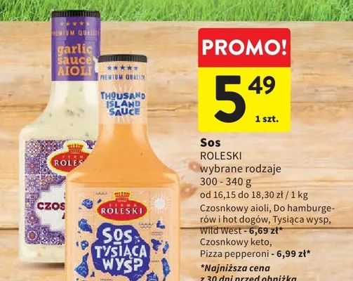 Sos Roleski promocja w Intermarche