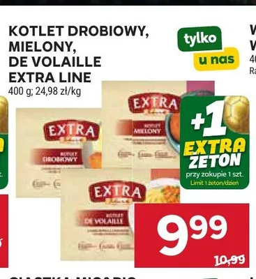 Kotlet mielony Extra Line promocja w Stokrotka