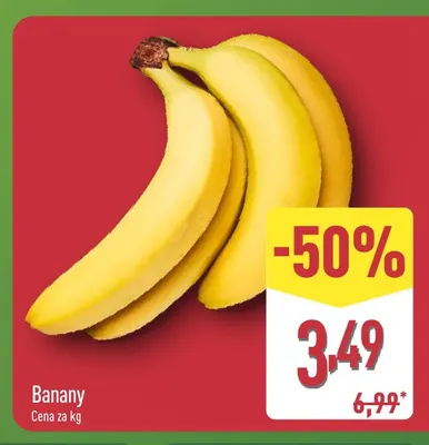 Banany promocja w Aldi