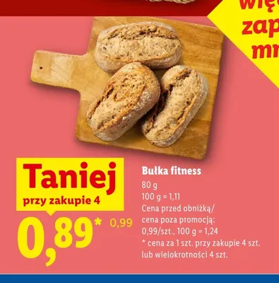 Bułka fitness promocja w Lidl