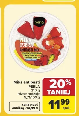 Miks antipasti Perla promocja w Carrefour Market