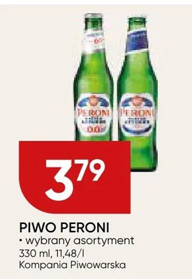 Piwo Peroni wybrany asortyment promocja w Chata Polska