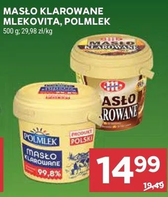 Masło klarowane promocja w Stokrotka