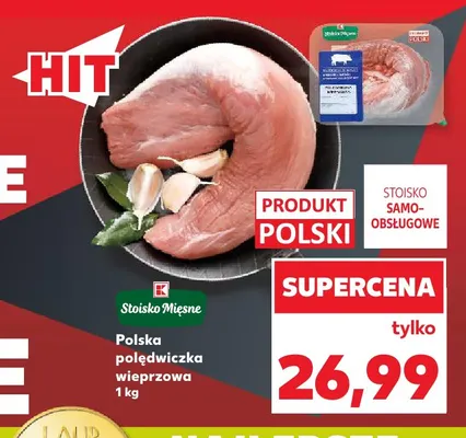 Polska polędwiczka wieprzowa K Stoisko Mięsne promocja w Kaufland