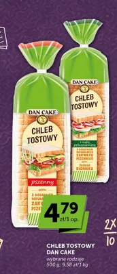Chleb tostowy Dan Cake pszenny promocja w Euro Sklep