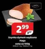 Szynka dymem wędzona Haga promocja w Delfin