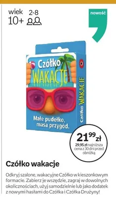 Gra Czółko wakacje promocja w Empik