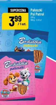Paluszki Psi Patrol Beskidzkie promocja w POLOmarket