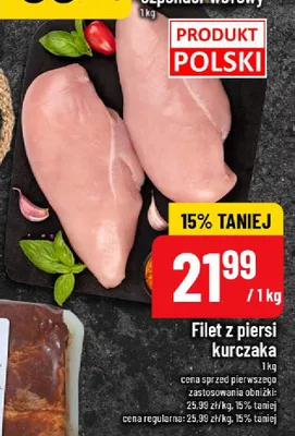 Filet z piersi kurczaka promocja w POLOmarket