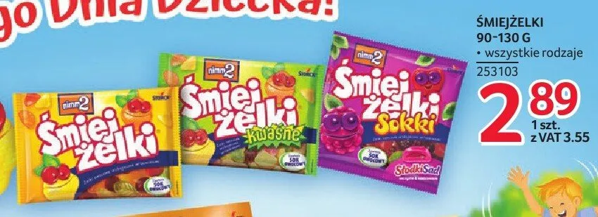 Śmiejżelki nimm2 promocja w Selgros