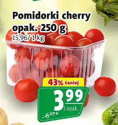 Pomidorki cherry promocja w Prim Market