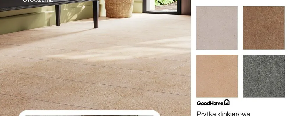 Płytka klinkierowa GoodHome promocja w Castorama