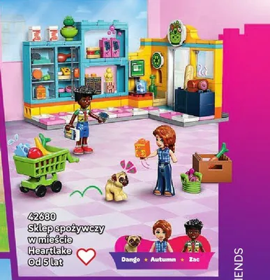 Klocki LEGO Friends 42680 Sklep spożywczy w mieście Heartlake promocja w LEGO